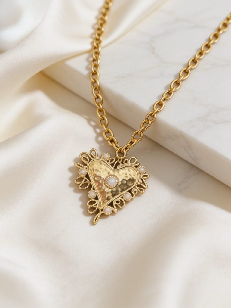 Collana Cuore Dorato