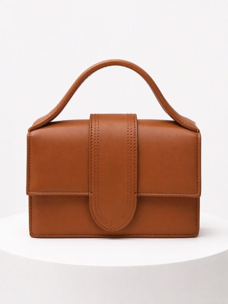 Borsa a Mano Cognac Mini